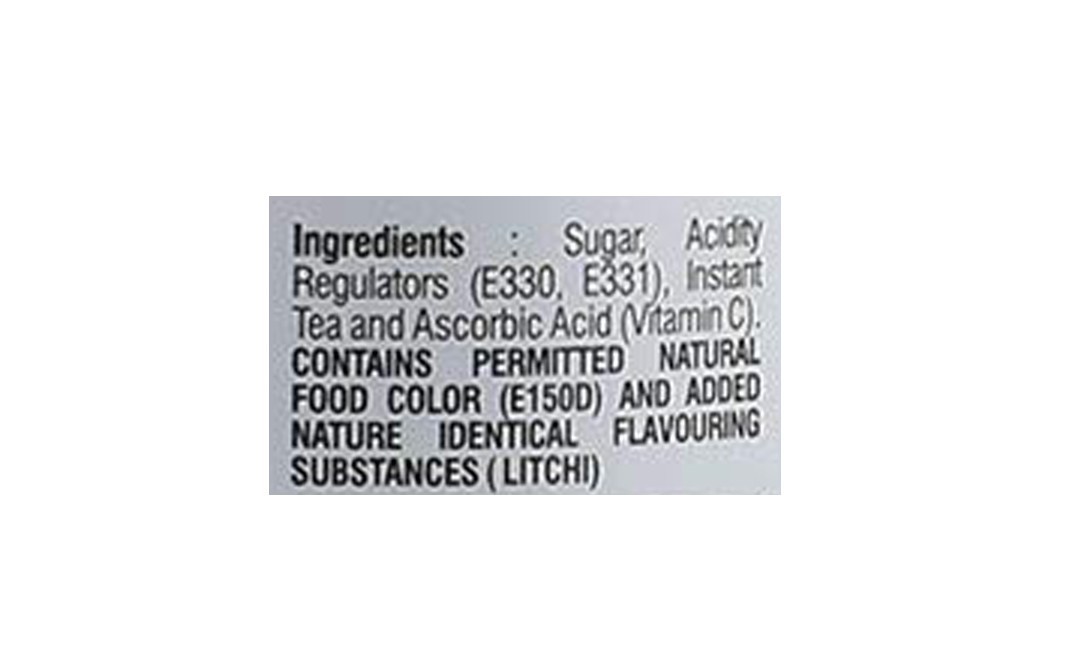 Fric Bergen Iced Tea Litchi Premix    Glass Bottle  100 grams